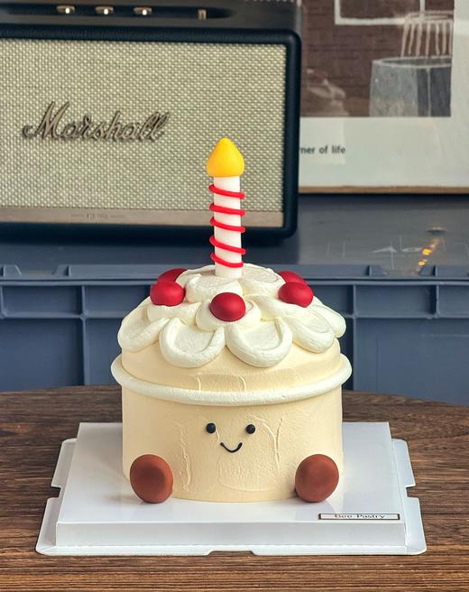 可爱蜡烛蛋糕B款  n o 新 商品图0