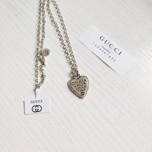F030178两面都可以佩戴情侣款复古心形项链 商品图6