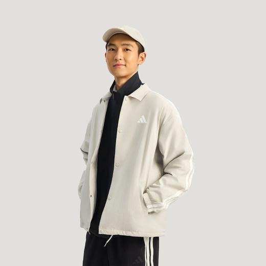 Adidas阿迪达斯ST 3ST COACH JACKET 加绒运动休闲宽松夹克外套KR2500 商品图0