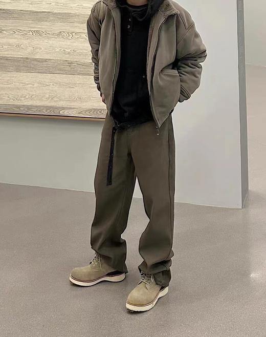 F030194美式复古水洗重磅高街直筒廓形牛仔裤 商品图4