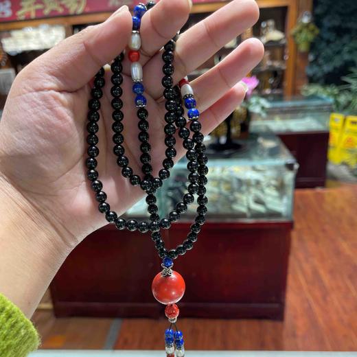 800元/条黑玛瑙毛衣链 商品图1