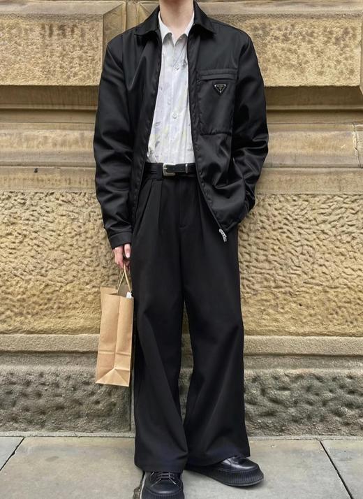 男款有领拉链外套he020 商品图2