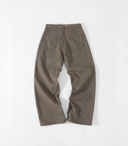 F030194美式复古水洗重磅高街直筒廓形牛仔裤 商品图10