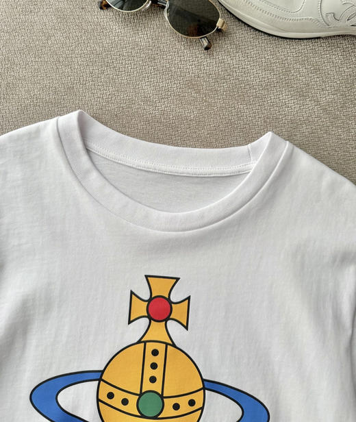 情侣款经典土星🪐短袖T恤 商品图9