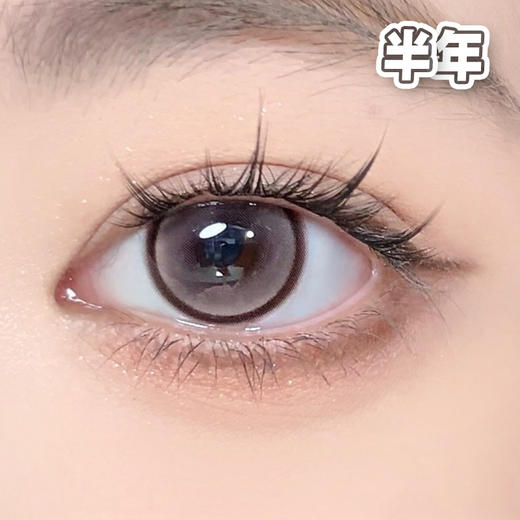 #DUDU 软嘟嘟 浅褐色【1片装】敏感眼舒适推荐 / 14.5mm半年抛 商品图3
