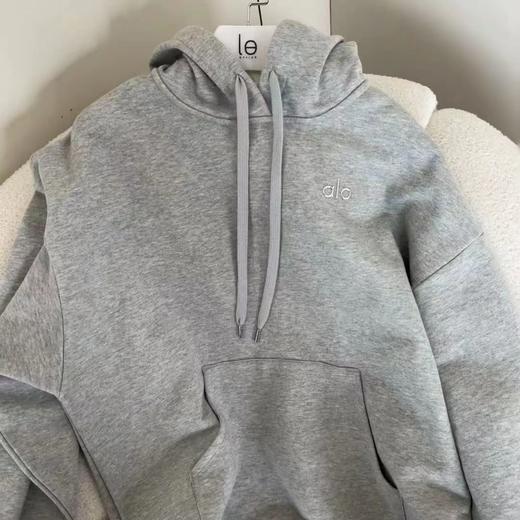 F030118春季新款胶印印花 logo纯华棉连帽卫衣外套 商品图14