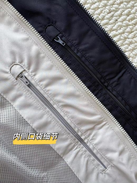 F030155男装春秋新款时尚宽松简约休闲纯色立领拉链夹克外套 商品图7