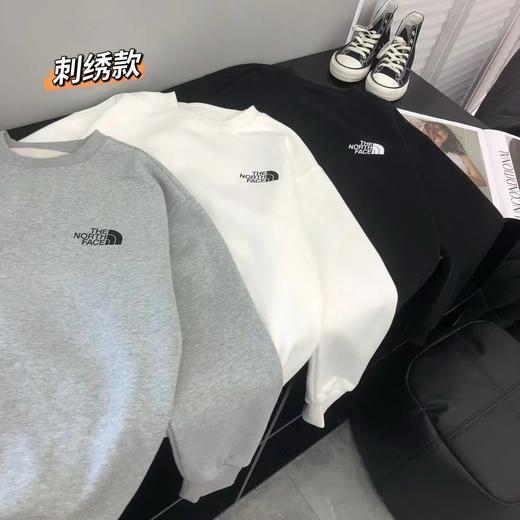 F030121美式复古情侣款韩系穿搭刺绣华棉卫衣 商品图4