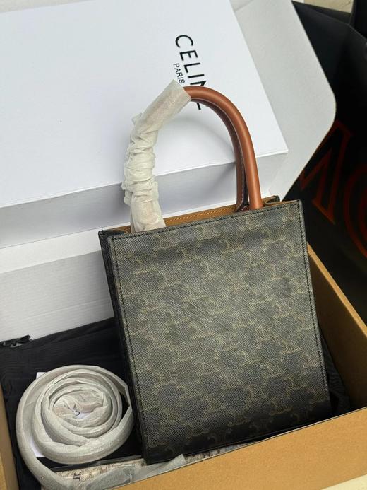 F030124日常通勤百搭手提斜挎老花托特包 商品图7