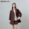 NEELLY纳俪商场同款春季新款时尚宽松立领风衣女简约休闲外套N26012F01040 商品缩略图0