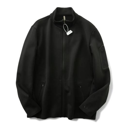 男士无缝压胶 高密针织 休闲轻商务外套 商品图2