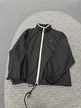 女款抽绳拉链外套he020