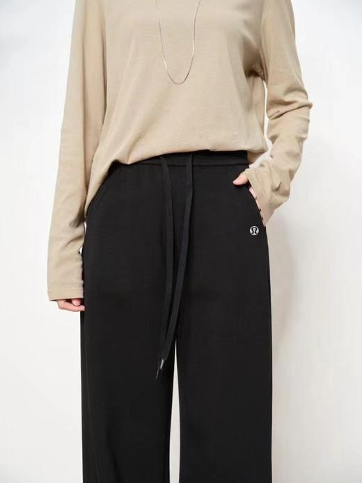 F030141百搭基础中高腰大王裤绳阔腿卫裤休闲裤 商品图14
