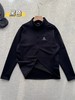 F030145男款立领半开胸内胆半拉链吸湿排汗保暖户外登山徒步上衣 商品缩略图1