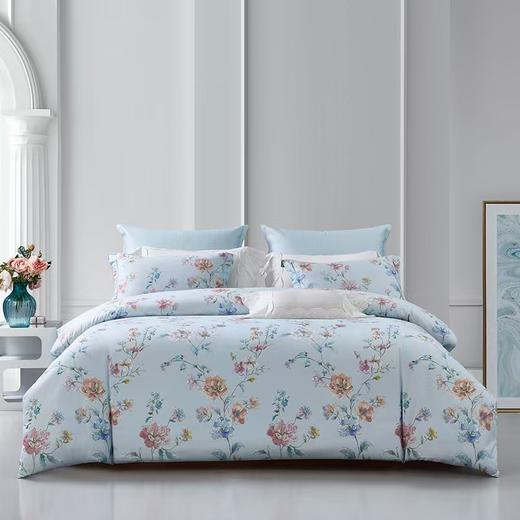 梦洁MENDALE 纯棉数码印花四件套：丹蔻 商品图0