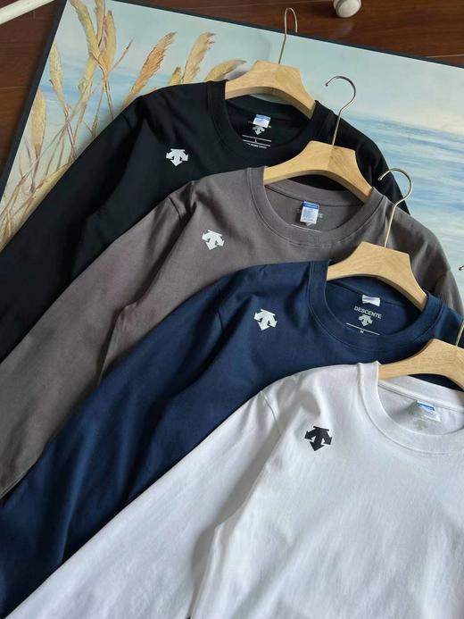 F030107简约大气袖口收口设计户外纯棉无痕长袖上衣 商品图2