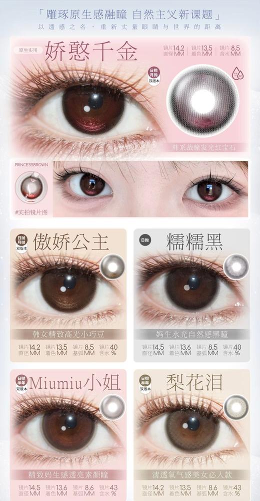 MIXMIXX 正品日抛78/盒128/2盒228/4盒,娇憨千金傲娇公主糯糯黑MIUMIU小姐 商品图2