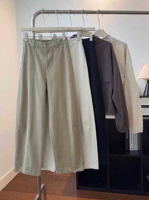 620女款 宽松显瘦高腰春季天丝棉松弛感烟管裤 WK863 商品图1