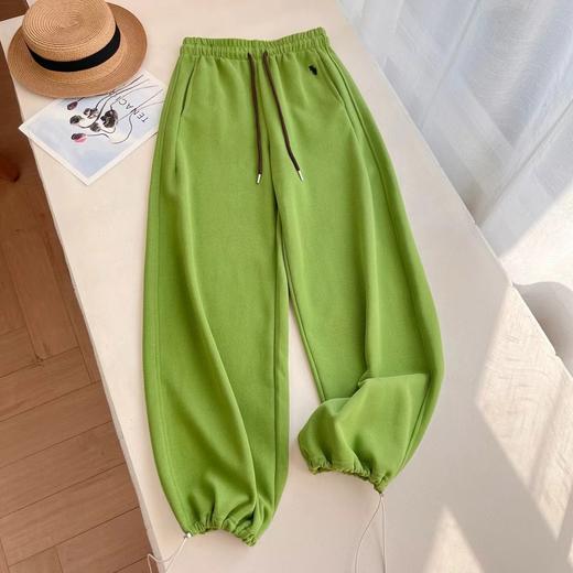 F030146春季新款卡通刺绣宽松休闲两穿弯刀裤 商品图6