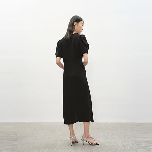 NEELLY纳俪商场同款夏季新款时尚气质通勤连衣裙女收腰显瘦长裙N26044Y04570 商品图1