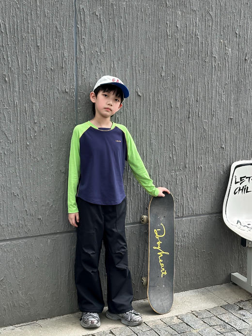 撞色无骨精梳棉打底衫 商品图10