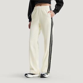 Adidas阿迪达斯3 STRIPE KNIT JOGGERS 纯棉直筒运动休闲裤KS2820