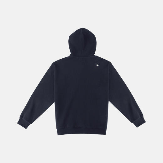 【春上新】【8折】 7楼CONVERSE匡威 黑色半拉链针织连帽卫衣UCJ405-GHM 吊牌价569元折后价455 商品图1