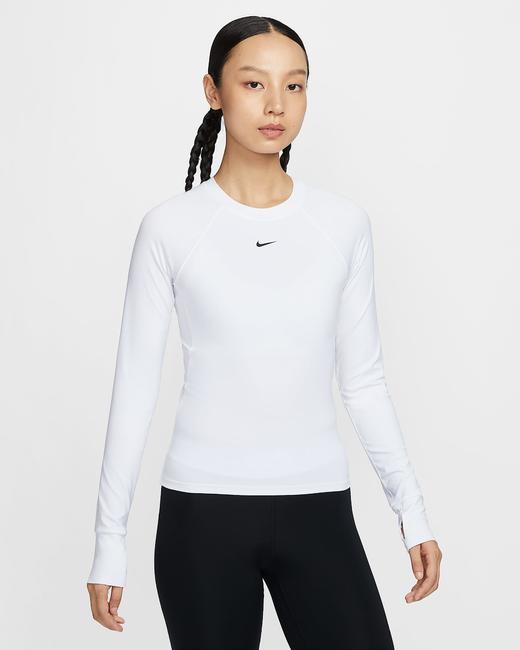 Nike 耐克Pro Dri-FIT 女子速干紧身训练长袖上衣FV7846-100 商品图0