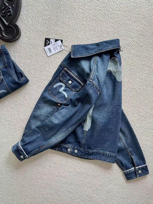 F030157复古休闲刺绣大M宽松牛仔夹克外套 商品图14