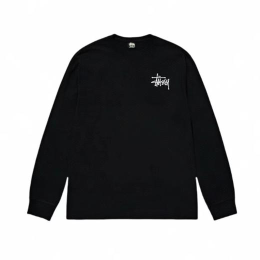 F030165天使logo印花情侣圆领长袖T恤 商品图1