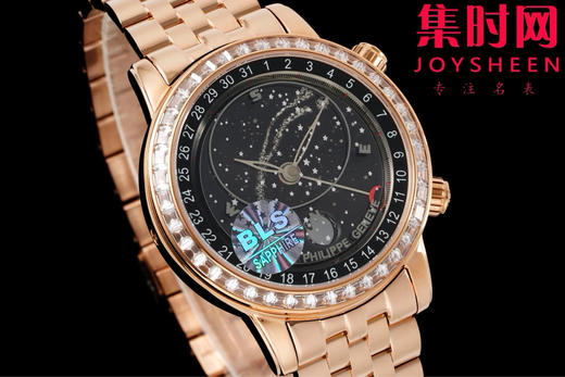 BLS百达翡丽-PP 超级复杂功能时计系列 百达翡丽星空钢带款 6102-6104系列 男士腕表 商品图2