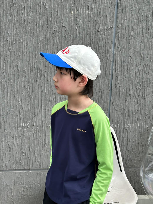 撞色无骨精梳棉打底衫 商品图9