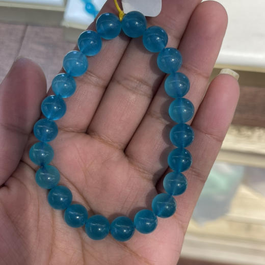 120元/克冰种天河石手串 商品图0