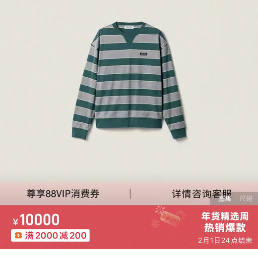 miu同款条纹t恤0224 商品图1