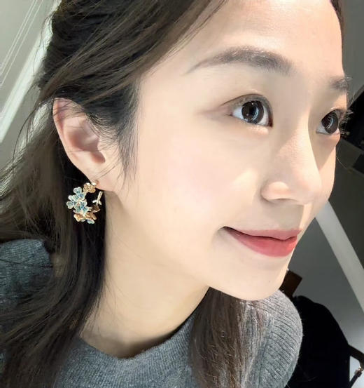 shes原单正品手工滴油耳饰耳环耳钉 商品图8