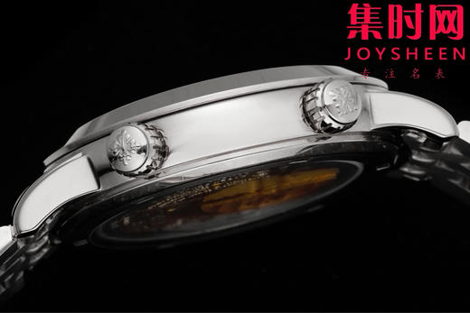 BLS百达翡丽-PP 超级复杂功能时计系列 百达翡丽星空钢带款 6102-6104系列 男士腕表 商品图6