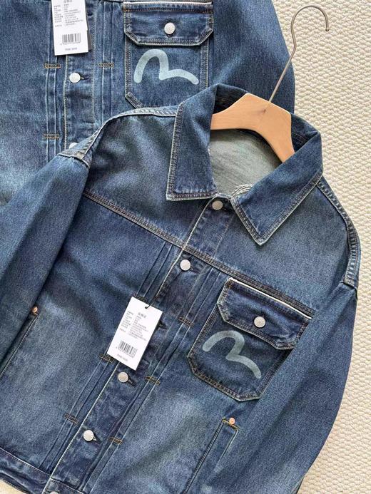 F030157复古休闲刺绣大M宽松牛仔夹克外套 商品图4