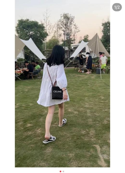 F030124日常通勤百搭手提斜挎老花托特包 商品图3