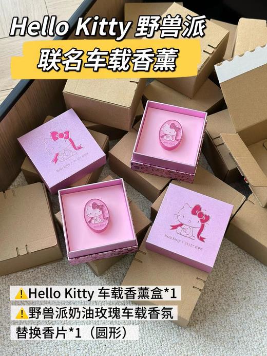 F030139立体的Hello Kitty粉粉超可爱~联名车载香氛 商品图9