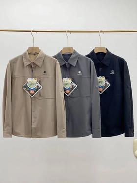 F030114夏季冰丝弹力薄款速干工装防水防晒防蚊PL0L0衫长袖衬衫防晒衣