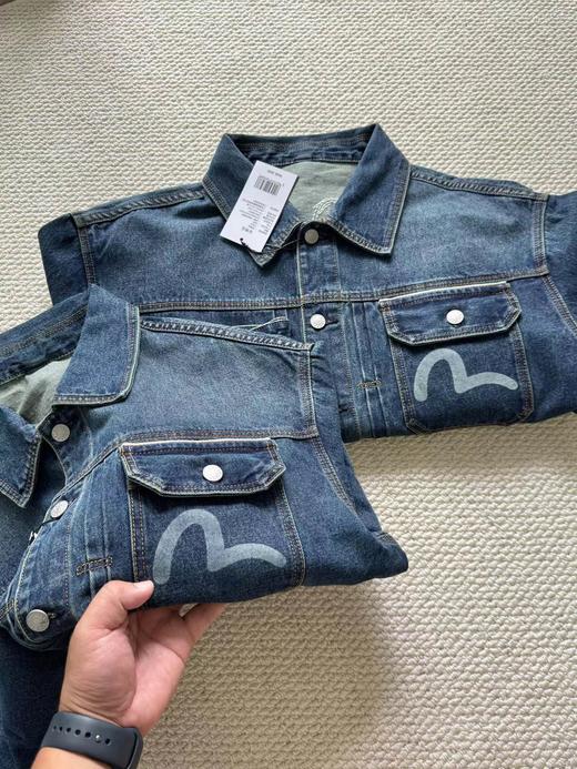 F030157复古休闲刺绣大M宽松牛仔夹克外套 商品图2