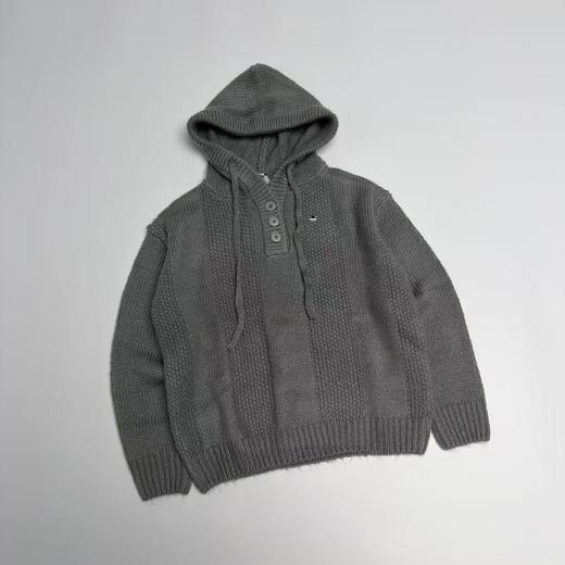 【2fz1】情侣潮流哦复古套头连帽毛衣！！ 商品图1