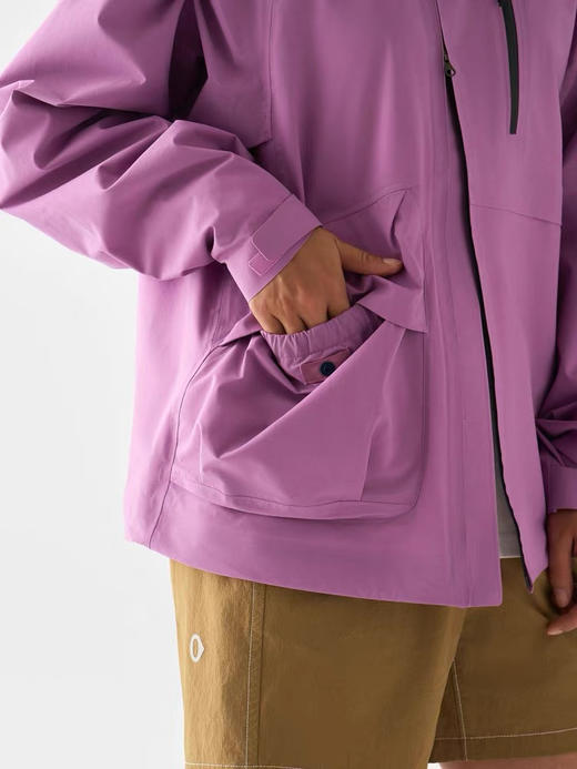 31-4 极限特惠 生活无解 户外撒野 春夏秋 极致轻盈透气 户外防水连帽冲锋衣/工装风外套 胖瓜穿L 商品图4