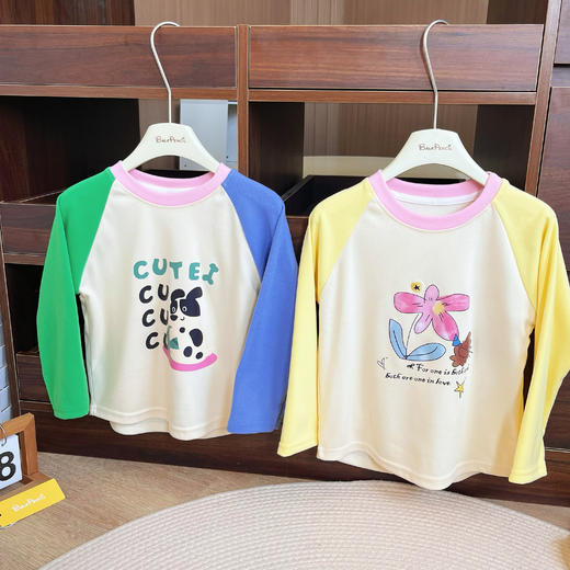 彩色日记长袖T恤 商品图8