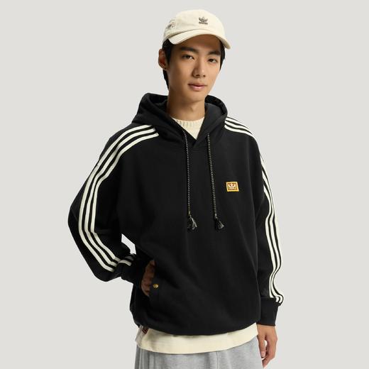 Adidas阿迪达斯HOODIE 李现同款新年双面针织运动连帽卫衣套头衫KT0645 商品图0