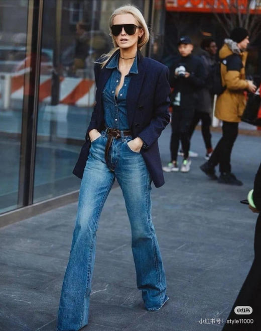 Forevercan微喇牛仔裤 商品图4