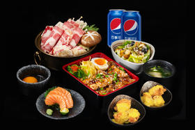 【BF】【春日专享】心寿司 双人豪华套餐（照烧鸡腿饭）