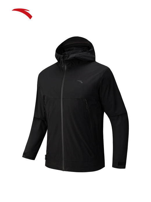 安踏×中国国家地理丨风暴甲防水单层冲锋衣男士户外服172616603-3 商品图0