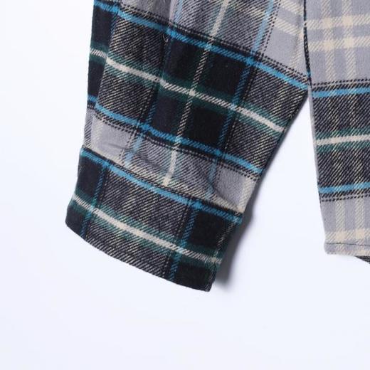 SC3006SDSA男装2026新款高贵轻奢韩版简约经典撞色格纹格子长袖衬衫百搭 商品图4