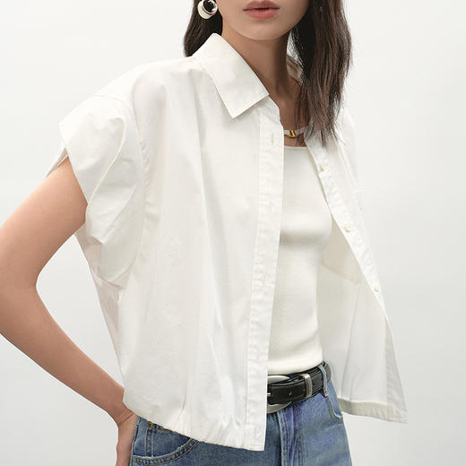 NEELLY纳俪商场同款夏季新款百搭个性吊带针织衫女修身性感上衣N26044A04516 商品图2